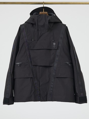 【D-VEC×ALMOSTBLACK】GORE-TEX マウンテンパーカー