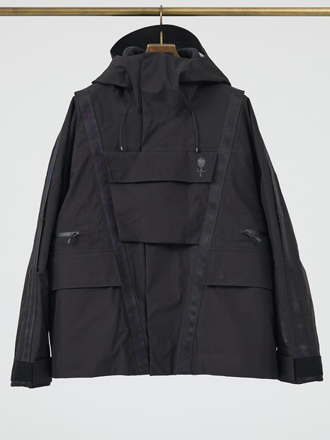 D-VEC×ALMOSTBLACK】GORE-TEX マウンテンパーカー｜DESIGNWORKS (MEN'S