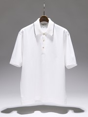 接触冷感】クールスムース ニット襟ポロシャツ｜DESIGNWORKS (MEN'S