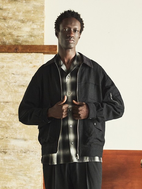 【セットアップ対応】ウールアムンゼン ブルゾン