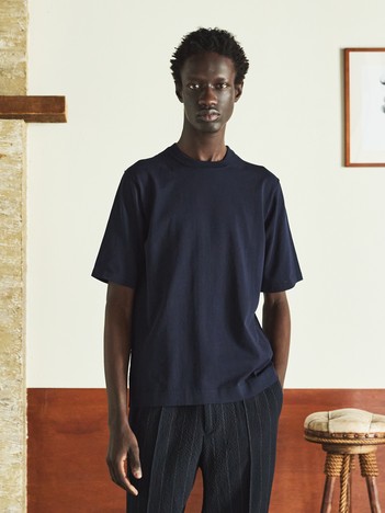 リミットツイストニットTシャツ / 半袖ニット【予約】