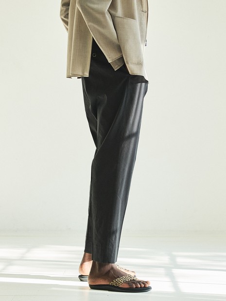 【セットアップ対応】ウールアムンゼン ワイドテーパードパンツ / イージーパンツ