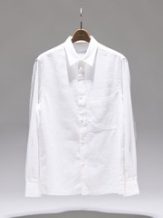 【Herdmans Linen】レギュラーカラー リネンシャツ