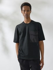 SORONA】接触冷感 サイドタック 半袖Tシャツ｜ABAHOUSE GRAY