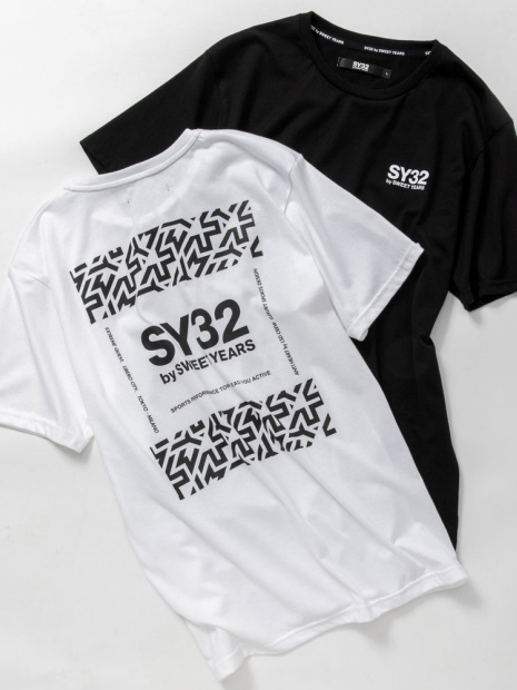 【SY32 by SWEET YEARS】10242ニューロゴ Tシャツ