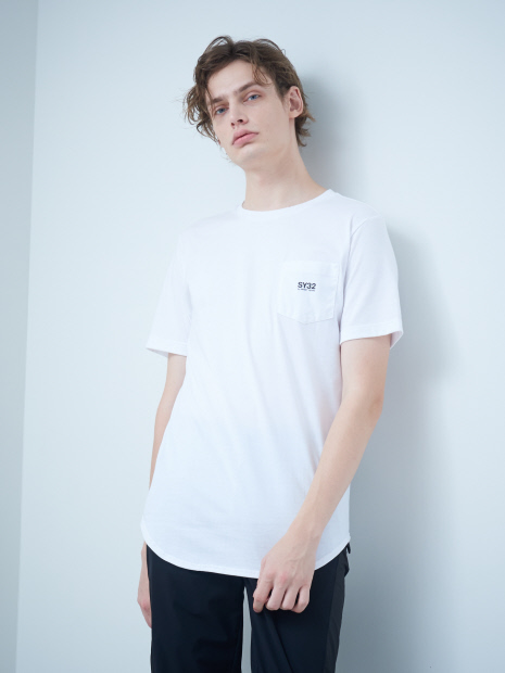 【SY32】101188 ラウンドカット Tシャツ