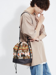 PENDLETON】PDT-000-201039 ペンドルトン ネイティブ柄 巾着 トート