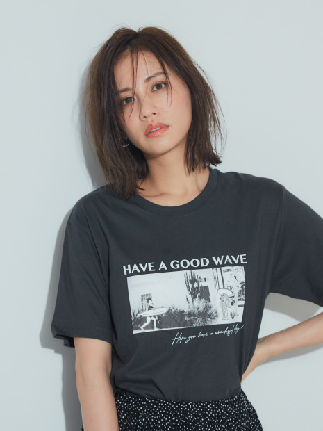 【Mylanka】Ryu ambeコラボプリントTシャツ