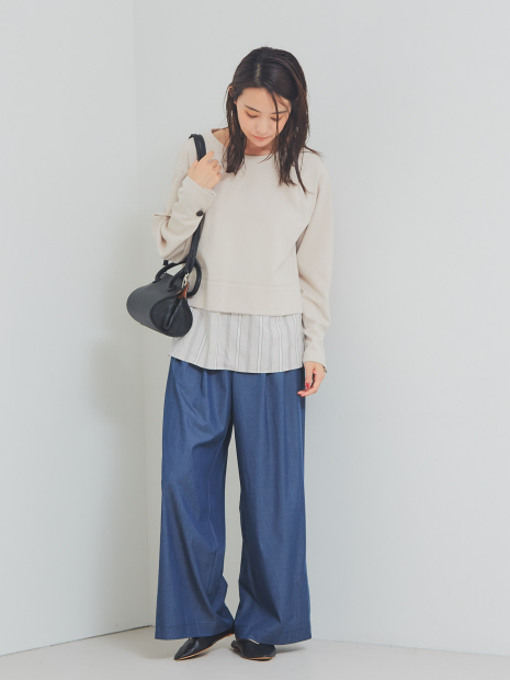 【BEAURE】カウレザー2WAYミニショルダーバッグ