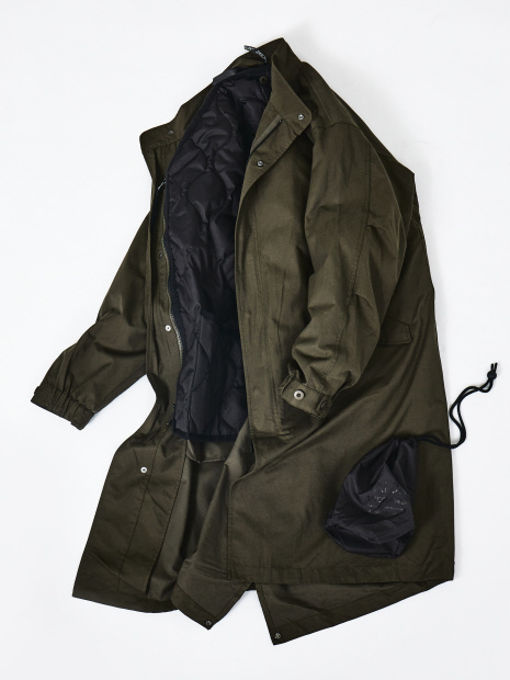 TAION MODS COAT（＋MILITARY DOWN JACKET）TAION-CR15ML-LONG