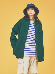 アバハウス
WEB限定【PENNYS THE FOX /ペニーズ】別注　マルチファブリック　バンドカラーシャツ
