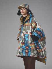 WEB限定【PENDLETON×TAION / ペンドルトン×タイオン】 REVERSIBLE HOOD