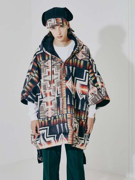 WEB限定【PENDLETON×TAION / ペンドルトン×タイオン】 REVERSIBLE HOOD