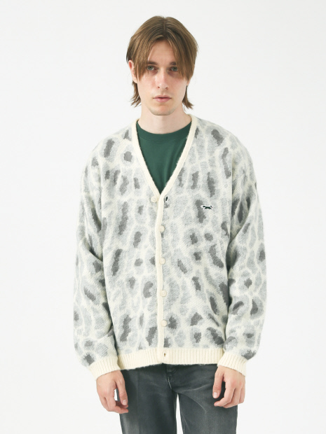 PENNYS THE FOX 別注SHAGGY JACQUARD CARDIGAN / シャギージャガード