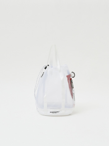 【INDISPENSABLE / インディスペンサブル】IDP DRAWSTRING BAG CHUKKA ST巾着バック　ショルダーバック