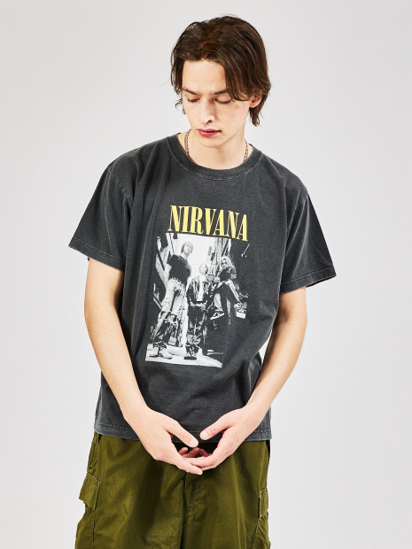 【Good Rock Speed / グッドロックスピード】NIRVANA ニルバーナ  Photo Tシャツ バンドＴシャツ【予約】