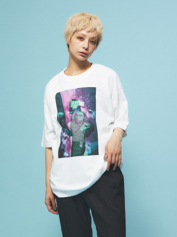 【LIFE×SCREEN STARS BEST/スクリーンスターズ ベスト】 "Kurt Cobain/カート・コバーン" フォトTシャツ