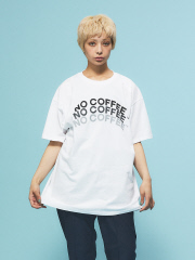 アバハウス
【NO COFFEE × FRUIT OF THE LOOM】コラボアイテム　ワンポイントブランドロゴ　プリント Tシャツ / ユニセックス