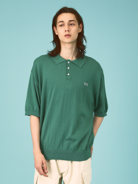 PENNEY'S ペニーズ / THE FOX SS POLO SHIRTS/ワンポイントワッペン