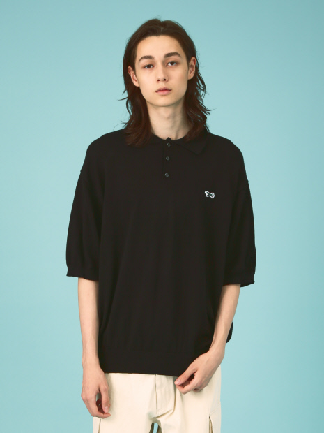 PENNEY'S ペニーズ / THE FOX SS POLO SHIRTS/ワンポイントワッペン