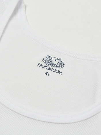 【FRUIT OF THE LOOM】ベーシック リブ タンクトップ 3枚セット