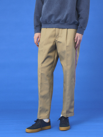 SELECT BY ABAHOUSE (MEN'S) - 【Dickies/ディッキーズ 】SIDE LINE PLEATED WIDE PANT サイドラインワイドパンツ