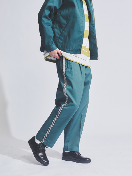 Dickies/ディッキーズ 】SIDE LINE PLEATED WIDE PANT サイド