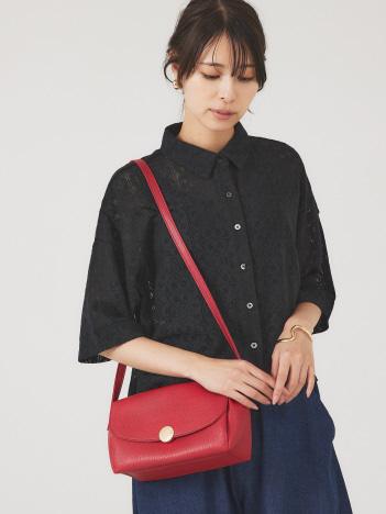 SELECT BY ABAHOUSE (Ladie's) - 【Avancer】金具ポイントソフトショルダーバッグ