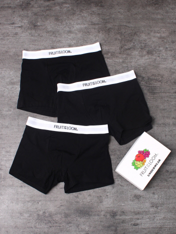 SELECT BY ABAHOUSE (MEN'S) - 【FRUIT OF THE LOOM】無地 3枚セット ボクサーパンツ