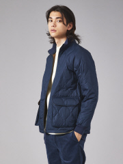 【WEB限定】TAION MILITARY LIB HI NECK DOWN JKT / ミリタリーリブハイネック　ダウンジャケット / TAION-112ZML-1