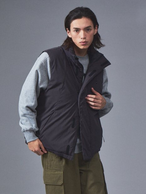 TAION / タイオン】×【SI エスアイ】 REVERSIBLE DOWN VEST