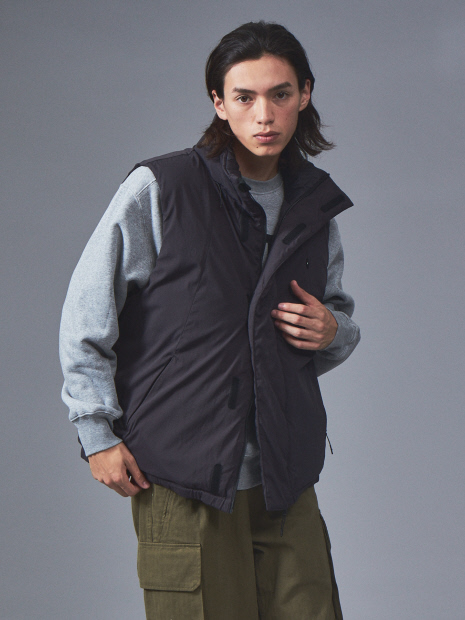 TAION / タイオン】×【SI エスアイ】 REVERSIBLE DOWN VEST / ダウン