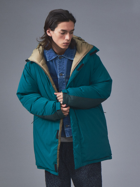 TAION / タイオン】×【SI エスアイ】 REVERSIBLE DOWN COAT / ダウン 