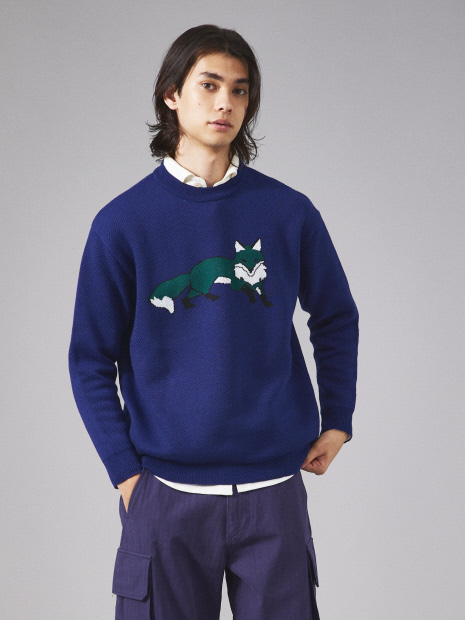 【PENNYS / ペニーズ】 FOX　BIG logo sweater