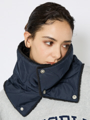 ABAHOUSE - 【TAION /タイオン】リバーシブル ダウンネックウォーマー/DOWN NECK WARME/ユニセックス/R203ML-1/【予約】