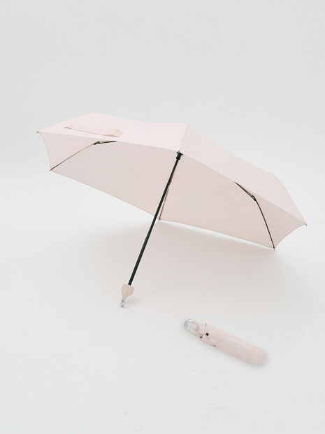 【晴雨兼用】カラビナ式で鞄に引っ掛けられる 親骨55cm 折り畳み傘