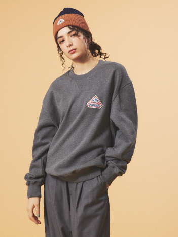 SELECT BY ABAHOUSE (MEN'S) - 【PYRENEX / ピレネックス】PHASE BRUSHED/ワッペンクルースウェット