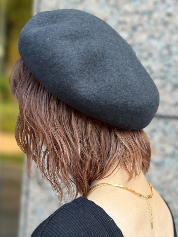 【RUBEN/ルーベン】ウールバスク ベレー帽 / RUS-8206