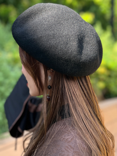 【RUBEN/ルーベン】ウールバスク ベレー帽 / RUS-8206