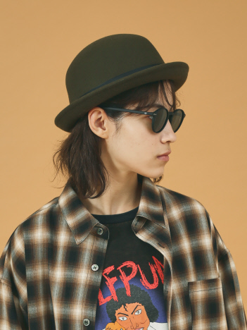 RUBEN/ルーベン】フェルトボーラーハット / FFELT BOWLER HAT / RUS-1167｜SELECT BY ABAHOUSE  (MEN'S) / セレクト バイ アバハウス