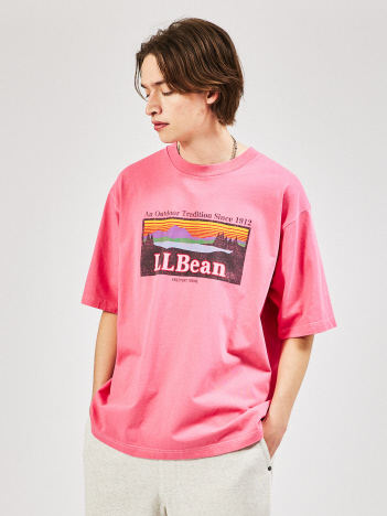 WEB限定【L.L.Bean/エルエルビーン】Morrill Short-Sleeve Katahdin Logo Tシャツ