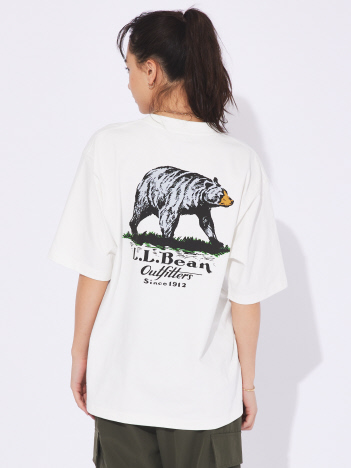 WEB限定【L.L.Bean/エルエルビーン】Morrill Short-Sleeve Animal Graphic Tシャツ