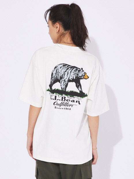 WEB限定【L.L.Bean/エルエルビーン】Morrill Short-Sleeve Animal Graphic Tシャツ【予約】