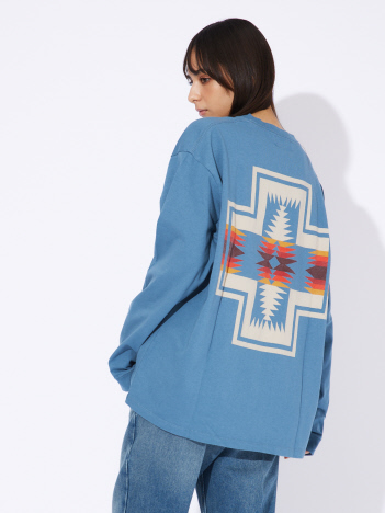 WEB限定【PENDLETON/ペンドルトン】 BACK PRINT Tシャツ / バックプリント長袖Tシャツ【予約】