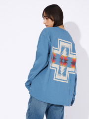 WEB限定【PENDLETON/ペンドルトン】 BACK PRINT Tシャツ / バックプリント長袖Tシャツ