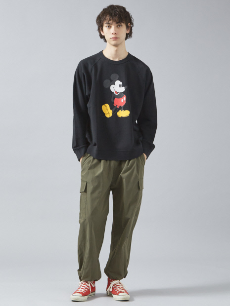 【PENNYS / ペニーズ】PENNEY'S × MICKEY MOUSE/ぺニーズ×ミッキーマウス MICKEY VINTAGE CREW