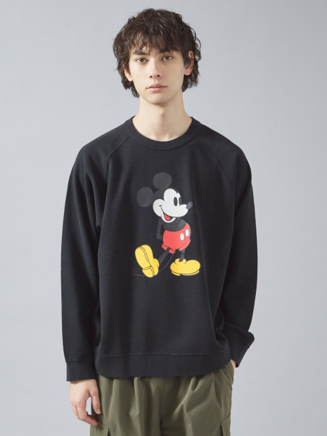 【PENNYS / ペニーズ】PENNEY'S × MICKEY MOUSE/ぺニーズ×ミッキーマウス MICKEY VINTAGE CREW