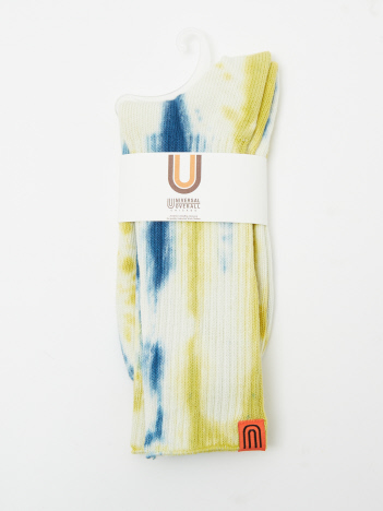 【UNIVERSALOVERALL / ユニバーサルオーバーオール】タイダイソックス / LU-003A