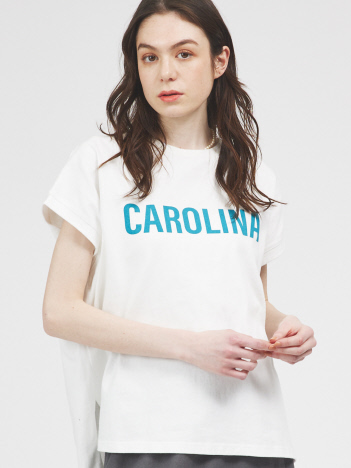SELECT BY ABAHOUSE (Ladie's) - 【MICA&DEAL × STAR&STRIPE】CAROLINA ロゴTシャツ