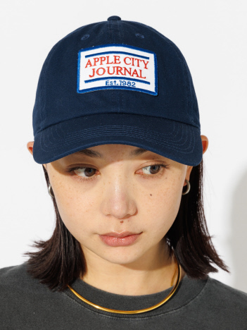 SELECT BY ABAHOUSE (Ladie's) - 【PARROTT CANVAS/パロットキャンバス】"APPLE CITY JOURNAL"ロゴ キャップ